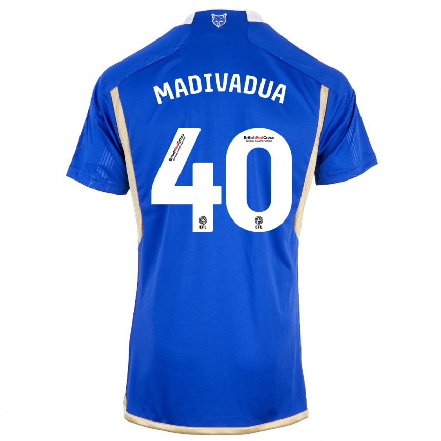 キッズフットボールウォンヤ・マルサル#40青ホームシャツ2023/24ジャージーユニフォーム
