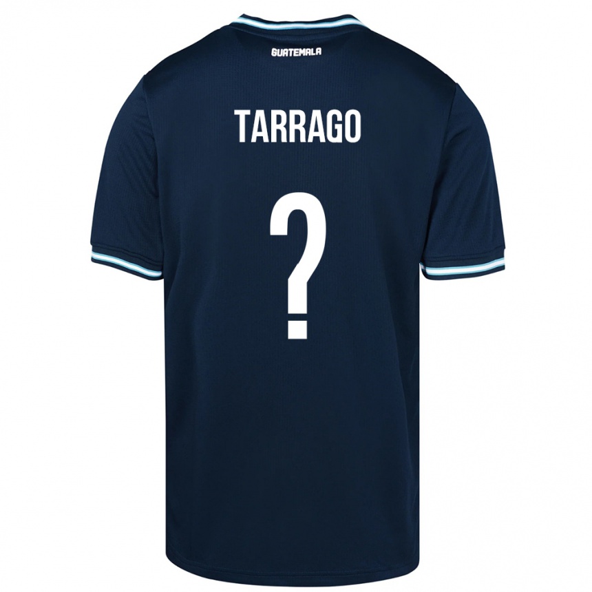 キッズフットボールグアテマラMaría Tarrago#0青アウェイシャツ24-26ジャージーユニフォーム