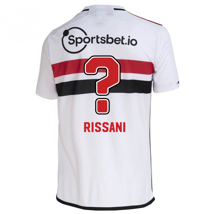 キッズフットボールフェリペ・リサーニ#0白ホームシャツ2023/24ジャージーユニフォーム