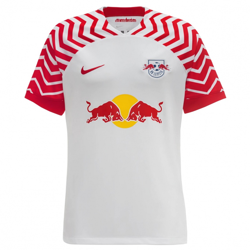 キッズフットボールベンヤミン・シェシュコ#30白ホームシャツ2023/24ジャージーユニフォーム