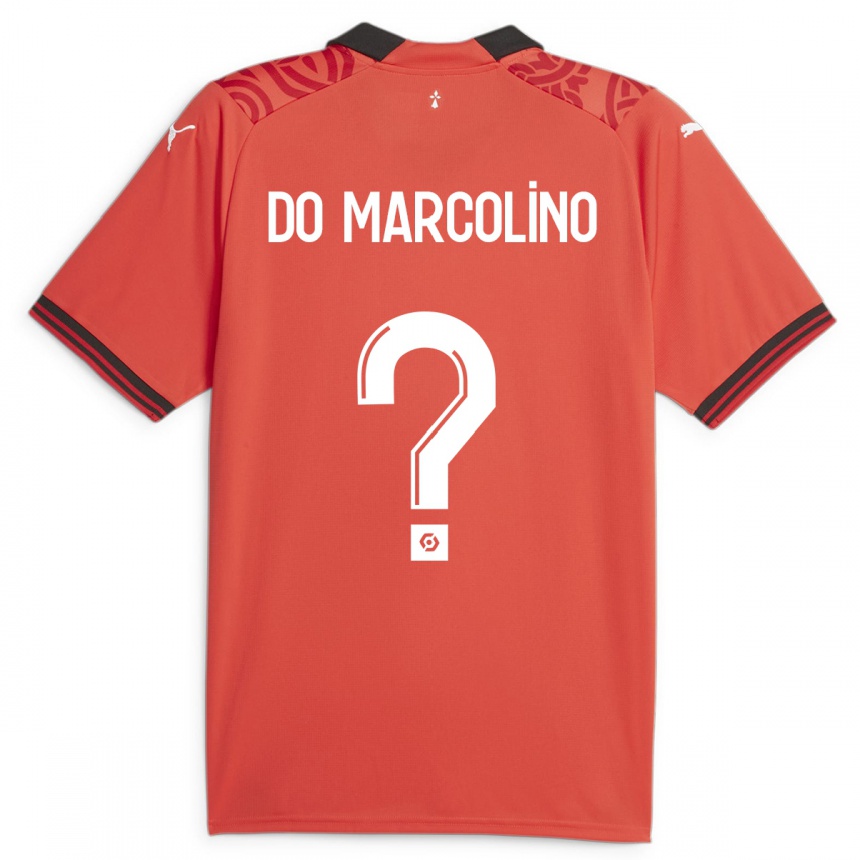 キッズフットボールアルセーヌ・ド・マルコリーノ#0赤ホームシャツ2023/24ジャージーユニフォーム