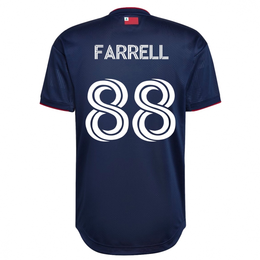 キッズフットボールアンドリュー・ファレル#88ネイビーホームシャツ2023/24ジャージーユニフォーム