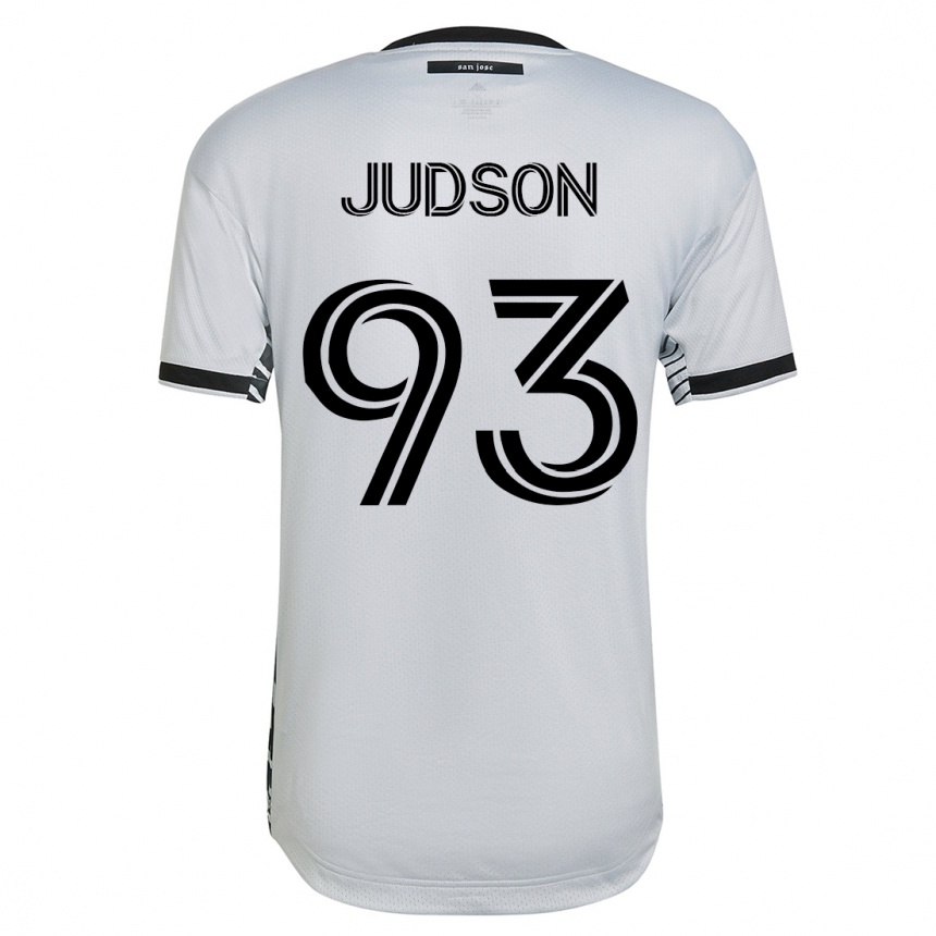 キッズフットボールジャドソン#93白アウェイシャツ2023/24ジャージーユニフォーム