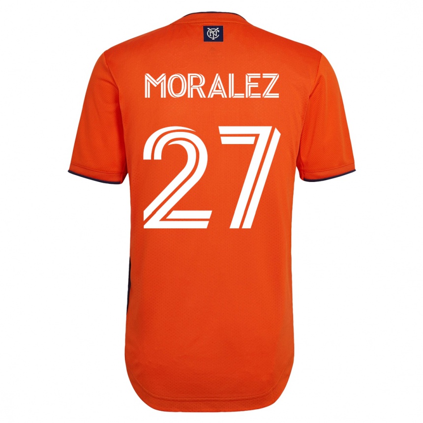 キッズフットボールマキシミリアーノ・モラレス#27黒アウェイシャツ2023/24ジャージーユニフォーム