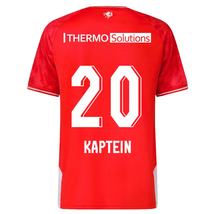 メンズフットボールヴィーケ・カプテイン#20赤ホームシャツ2023/24ジャージーユニフォーム