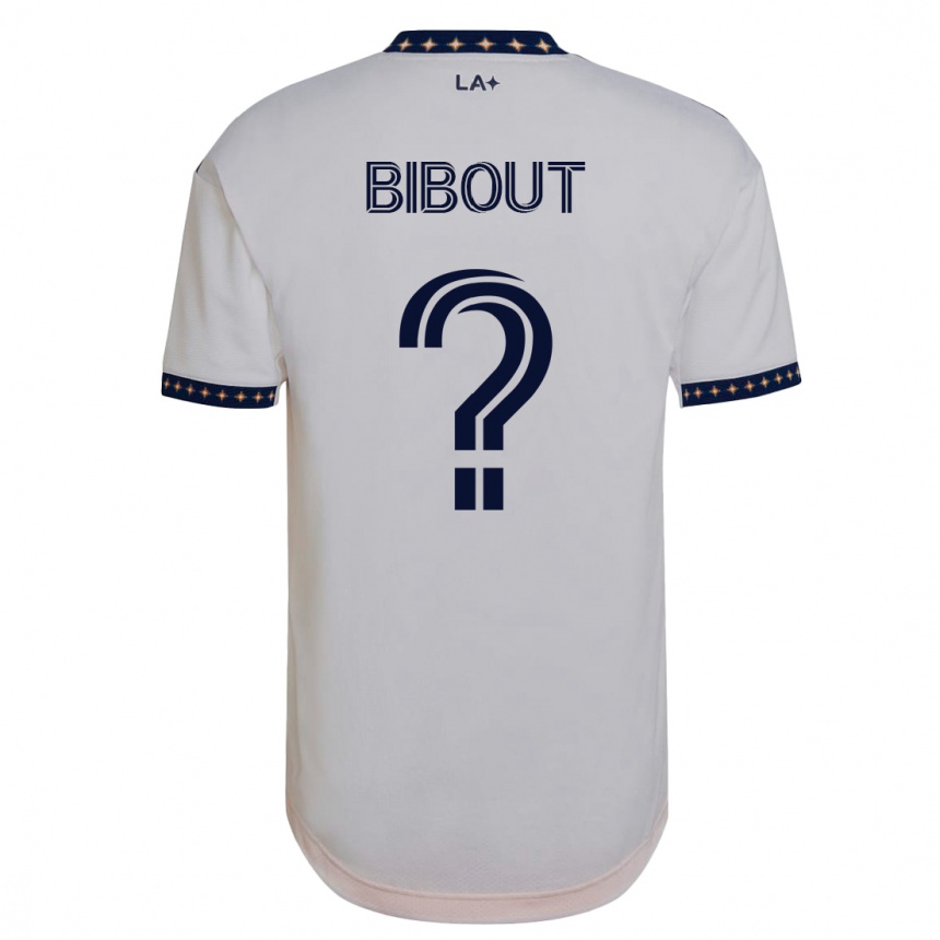 メンズフットボールアーロン・ビバウト#0白ホームシャツ2023/24ジャージーユニフォーム