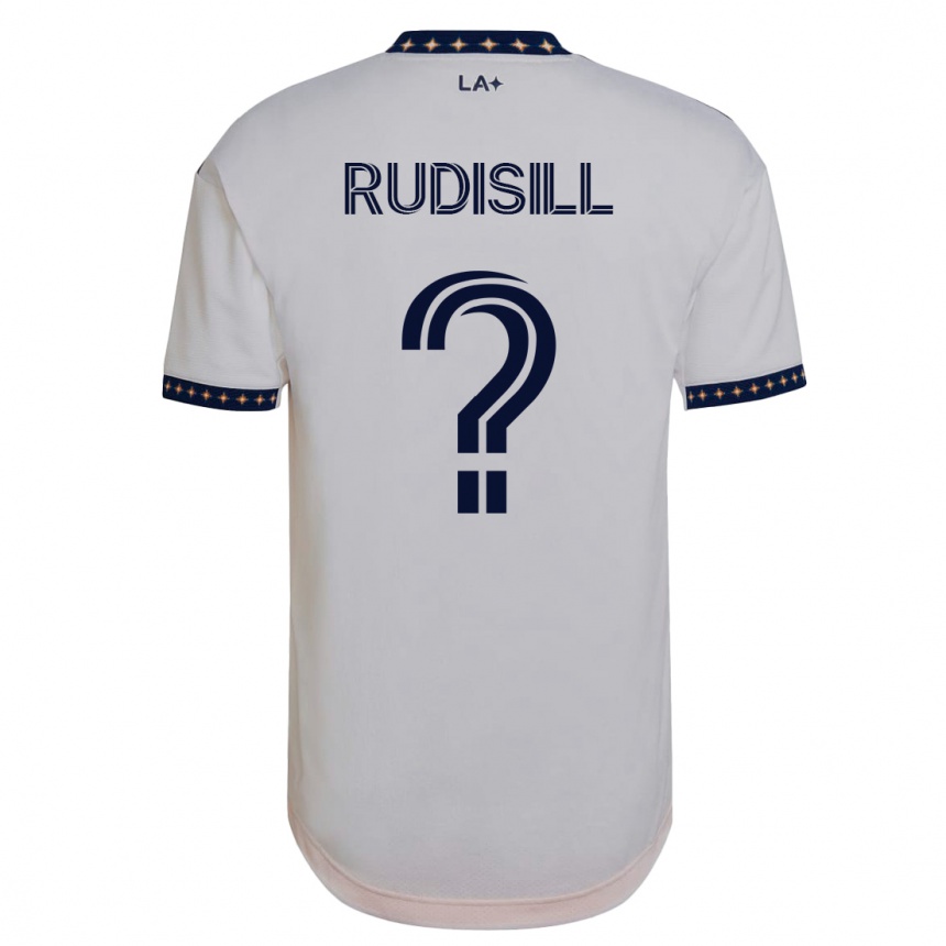 メンズフットボールパウロ・ジュリアス・ルディシル#0白ホームシャツ2023/24ジャージーユニフォーム