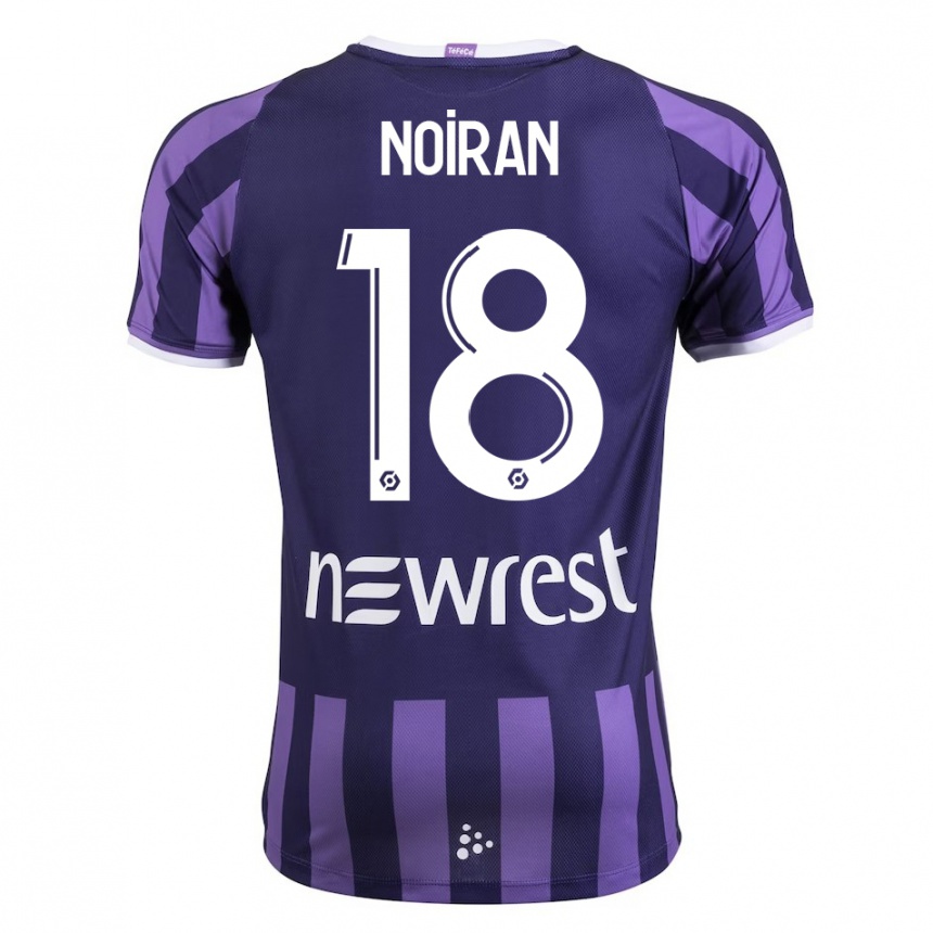 メンズフットボールクララ・ノイラン#18紫アウェイシャツ2023/24ジャージーユニフォーム