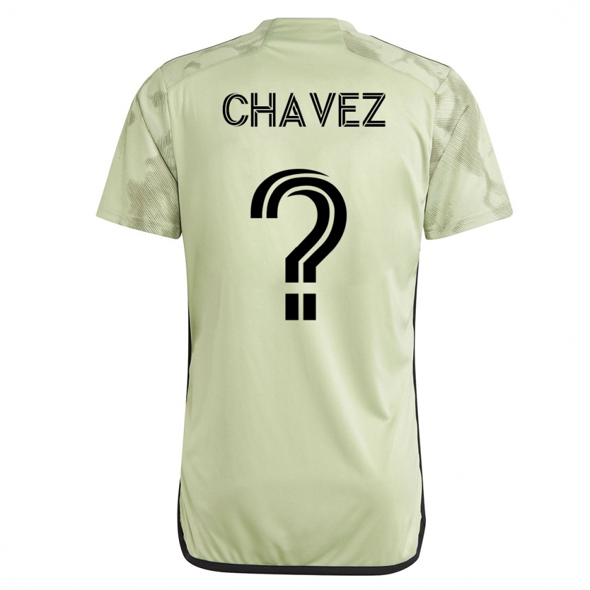 メンズフットボールアデマル・チャベス#0緑アウェイシャツ2023/24ジャージーユニフォーム