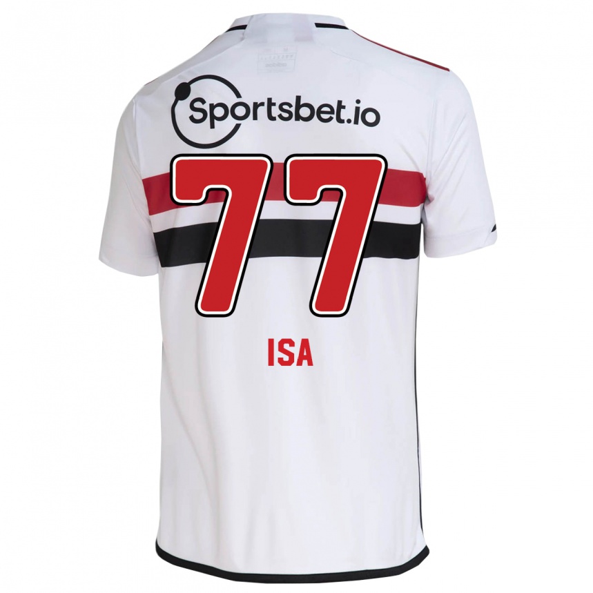 レディースフットボール1つ#77白ホームシャツ2023/24ジャージーユニフォーム