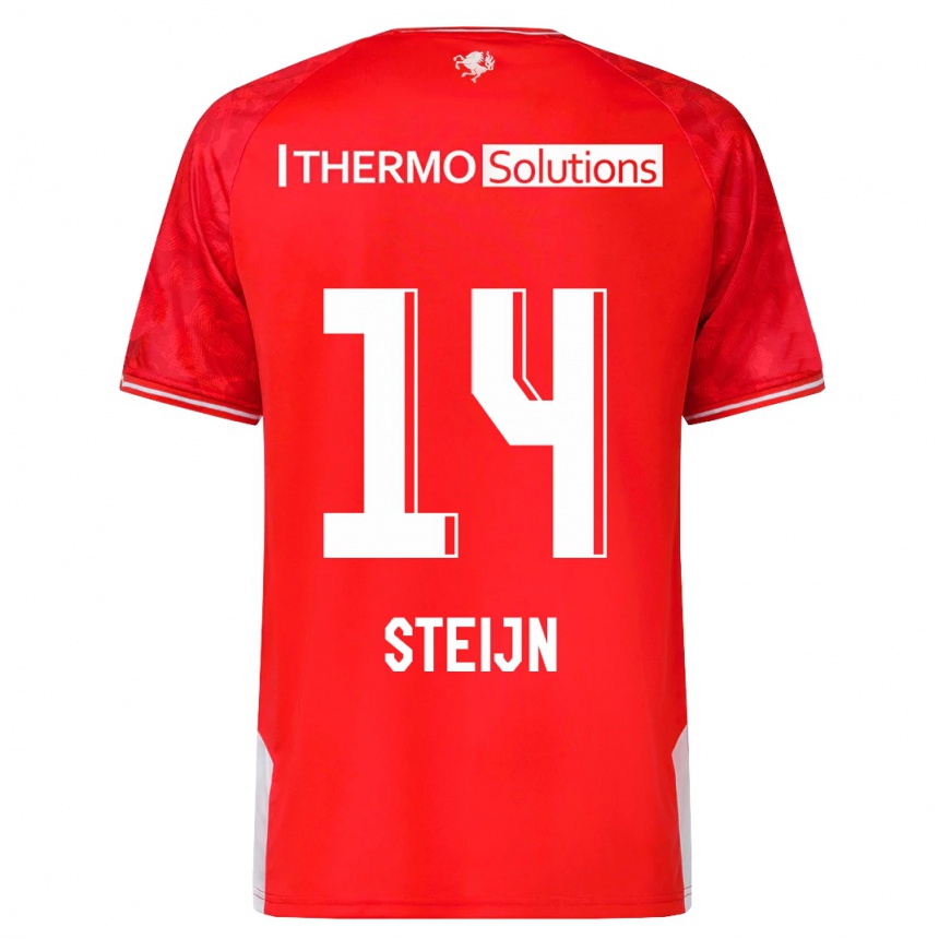 レディースフットボールセム・スタイン#14赤ホームシャツ2023/24ジャージーユニフォーム