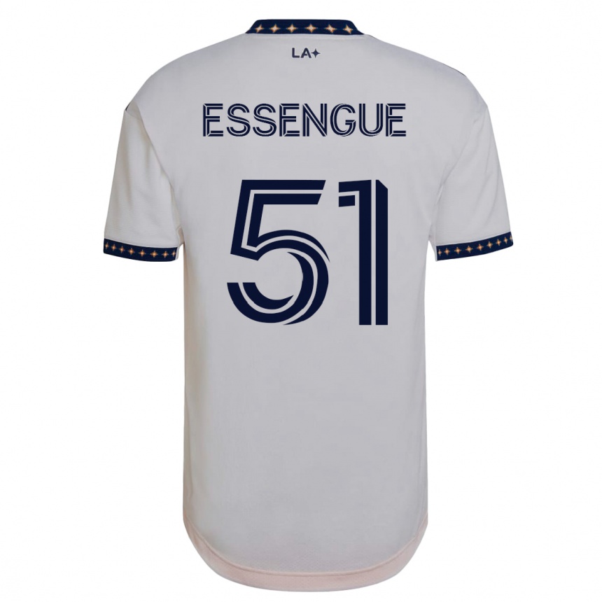 レディースフットボールアスセル エッセング#51白ホームシャツ2023/24ジャージーユニフォーム