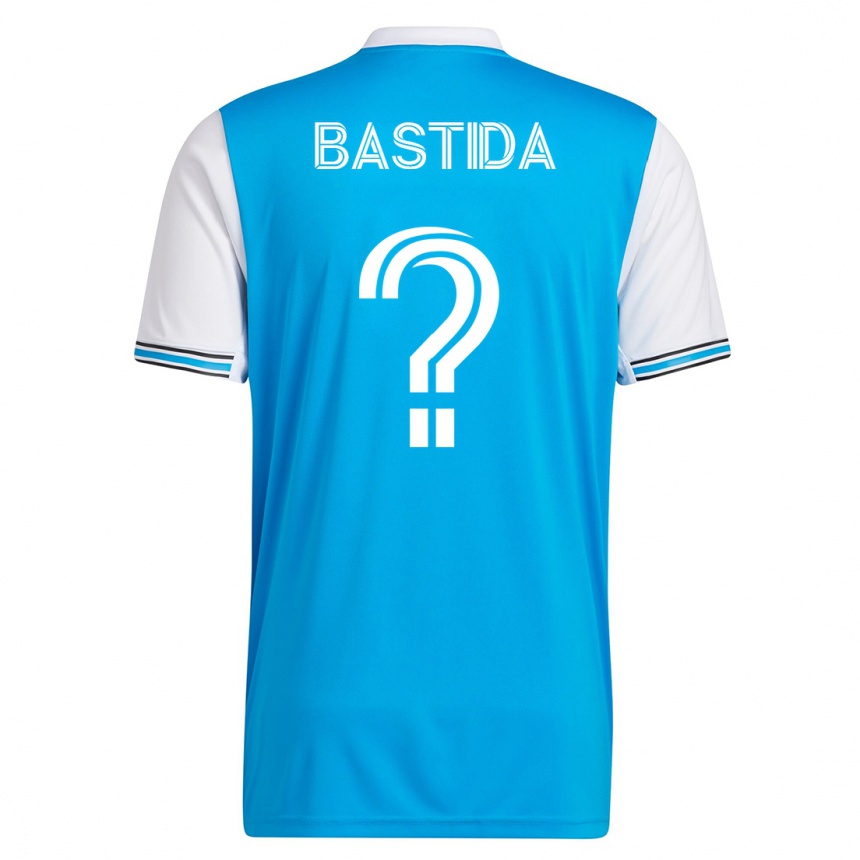 レディースフットボールフアン・マルティネス＝バスティダ#0青ホームシャツ2023/24ジャージーユニフォーム