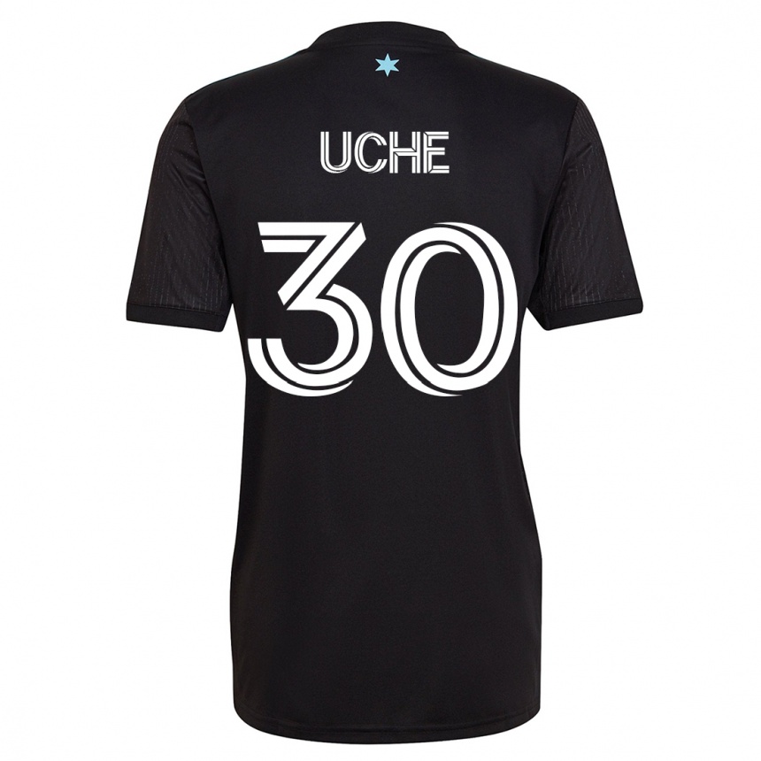 レディースフットボールC・C・ウチェ#30黒ホームシャツ2023/24ジャージーユニフォーム