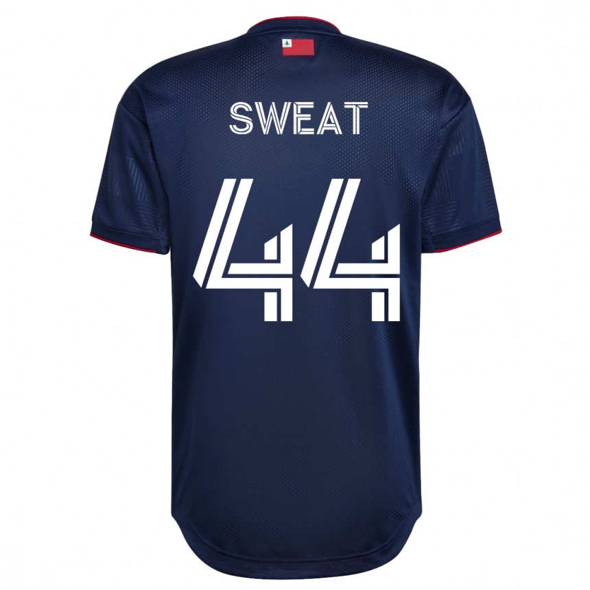 レディースフットボールベン・スウェット#44ネイビーホームシャツ2023/24ジャージーユニフォーム