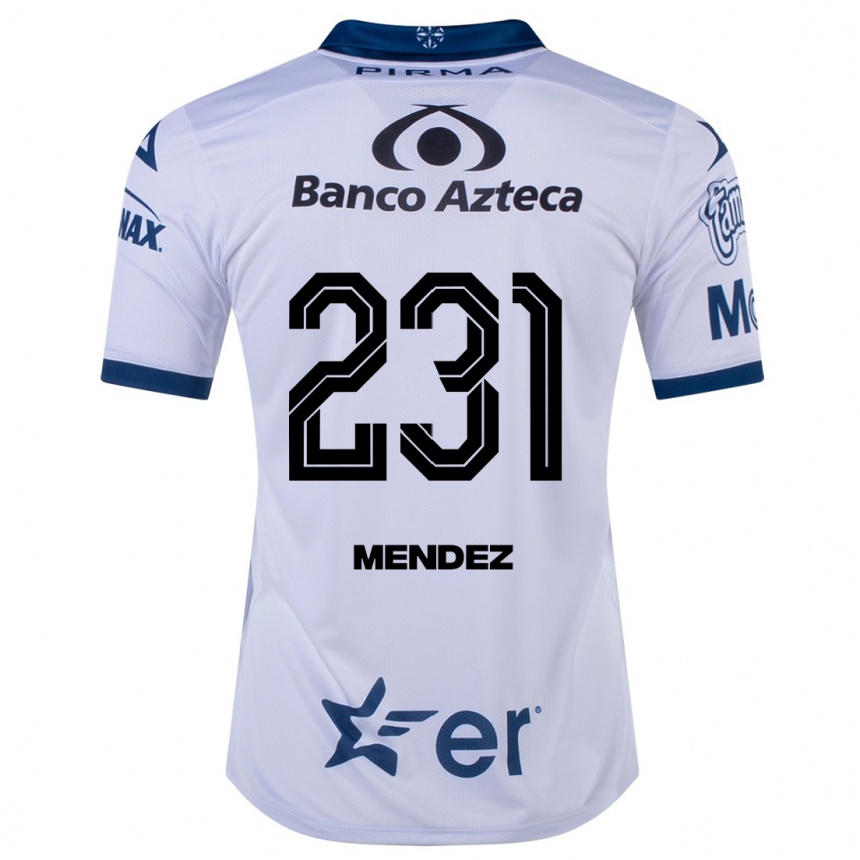 レディースフットボールアレハンドロ・メンデス#231白ホームシャツ2023/24ジャージーユニフォーム