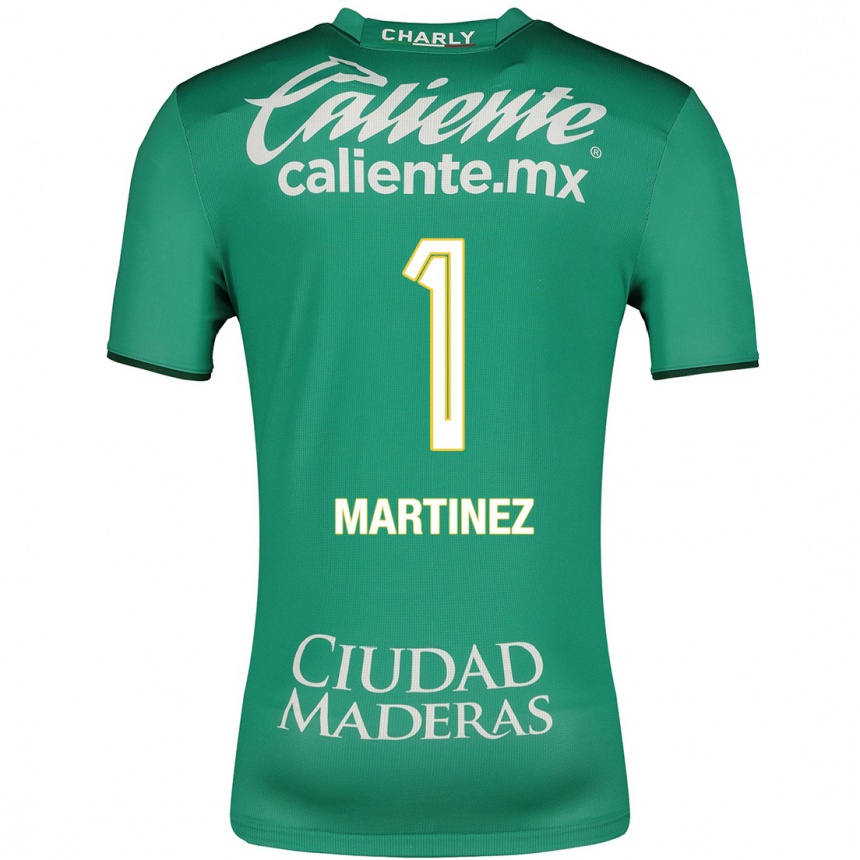 レディースフットボールマリア・マルティネス#1緑ホームシャツ2023/24ジャージーユニフォーム