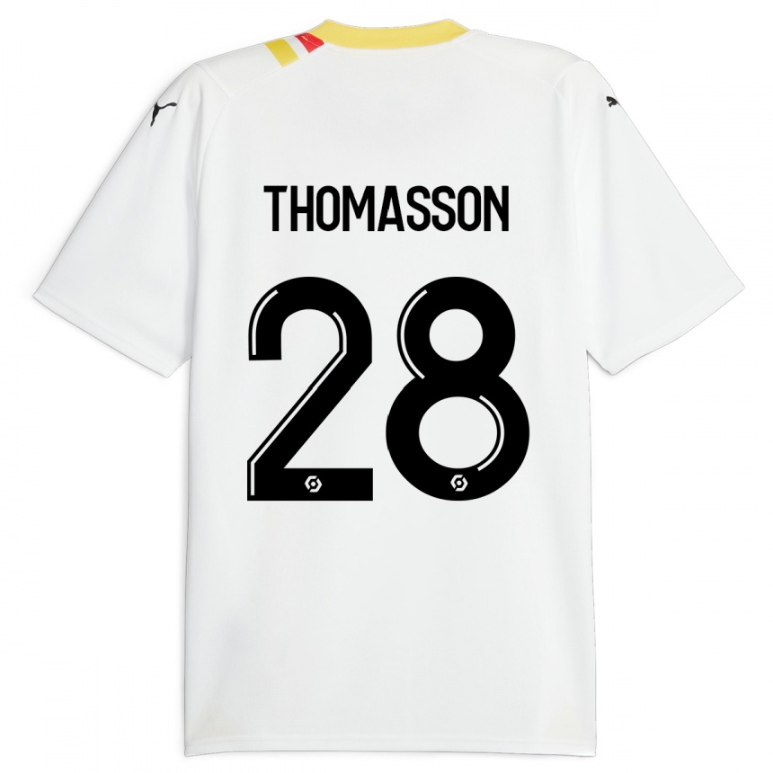 レディースフットボールアドリアン・トマソン#28黒アウェイシャツ2023/24ジャージーユニフォーム
