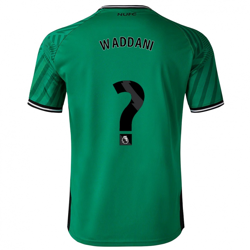 キッズフットボールモハメド・ワダニ#0緑アウェイシャツ2023/24ジャージーユニフォーム