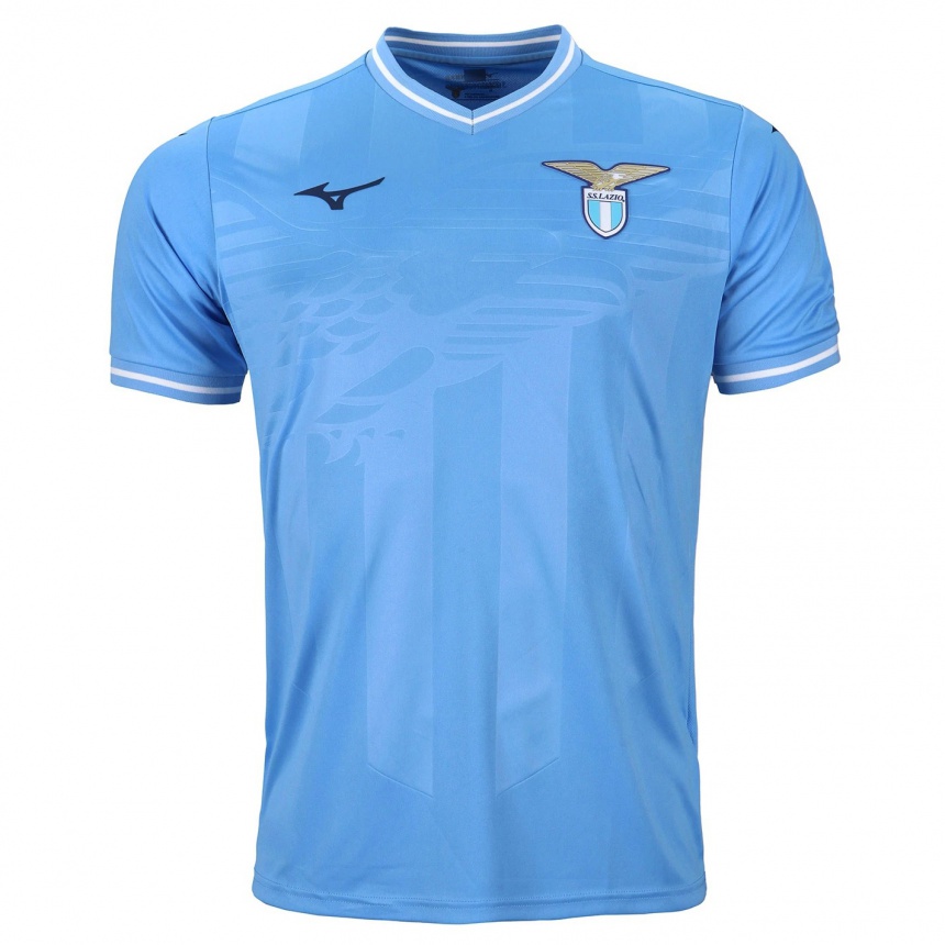 メンズフットボールニコロ・ロヴェッラ#65青ホームシャツ2023/24ジャージーユニフォーム