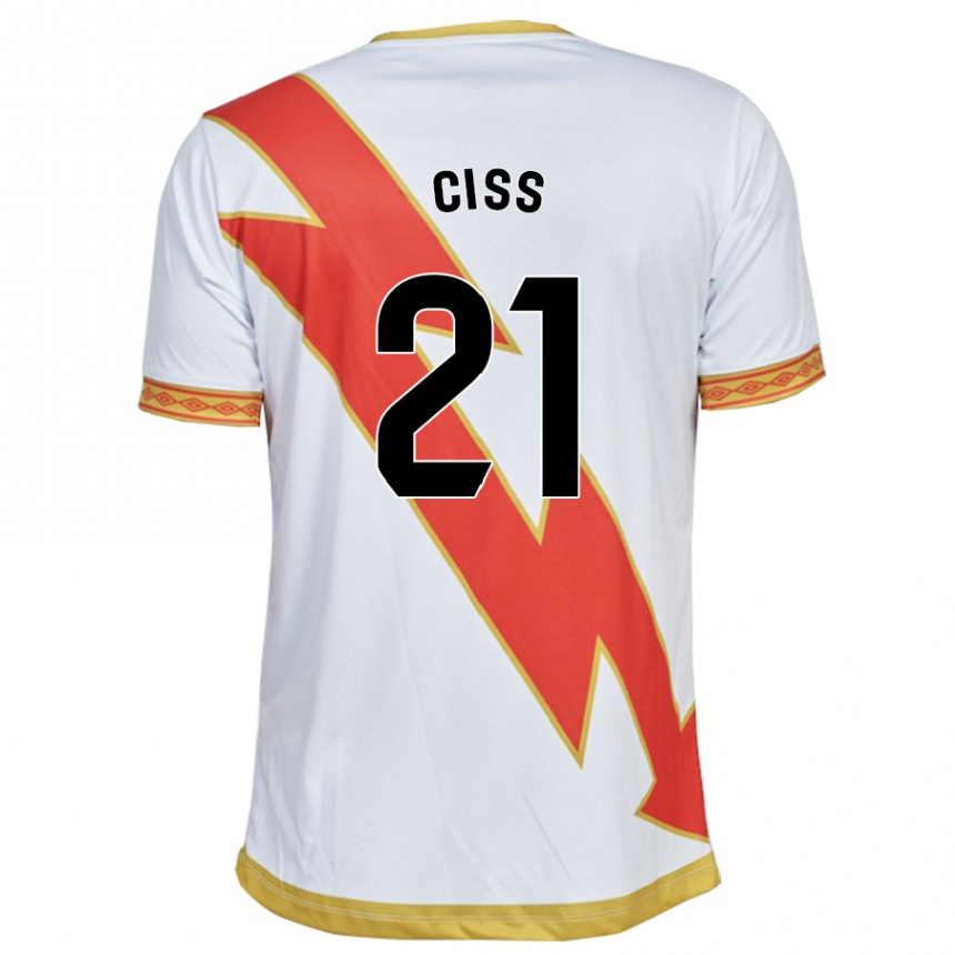 レディースフットボールパテ・シス#21白ホームシャツ2023/24ジャージーユニフォーム