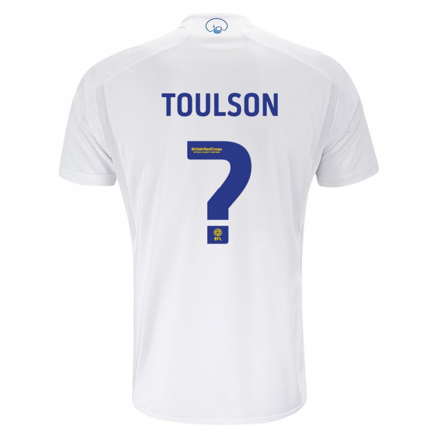 レディースフットボールダニエル・トゥールソン#0白ホームシャツ2023/24ジャージーユニフォーム