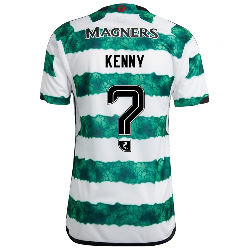 レディースフットボールジョニー・ケニー#0緑ホームシャツ2023/24ジャージーユニフォーム
