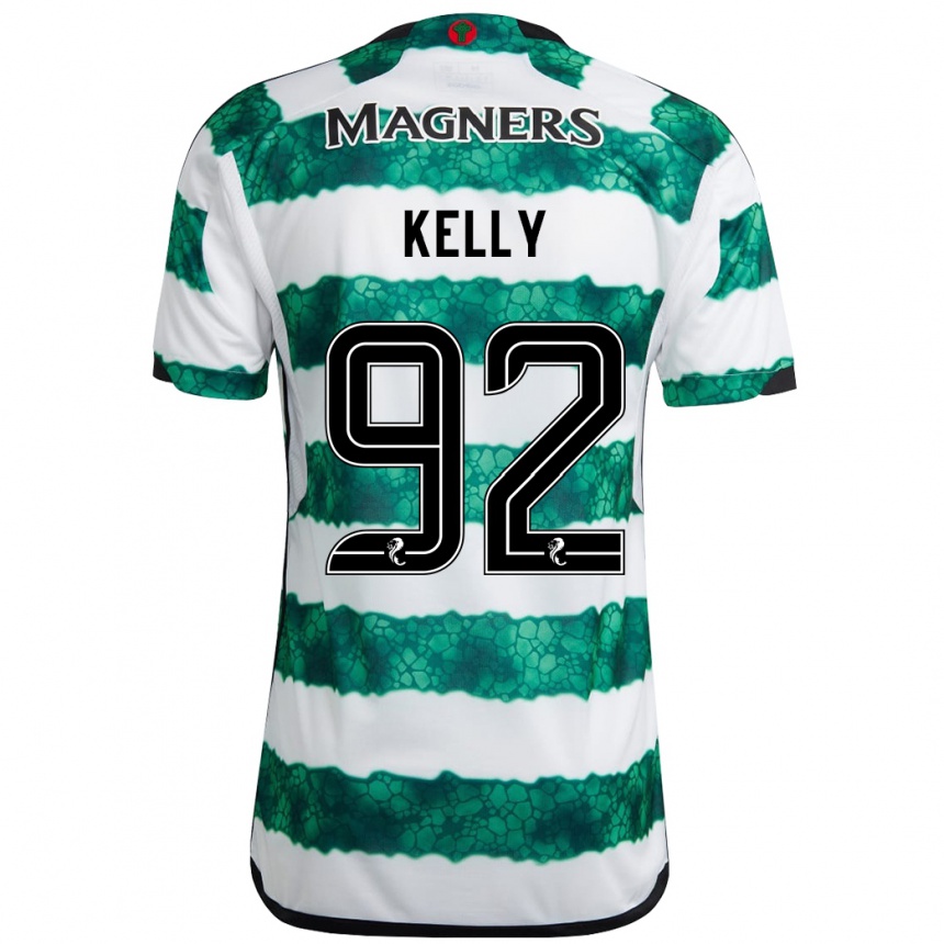 レディースフットボールダニエル・ケリー#92緑ホームシャツ2023/24ジャージーユニフォーム