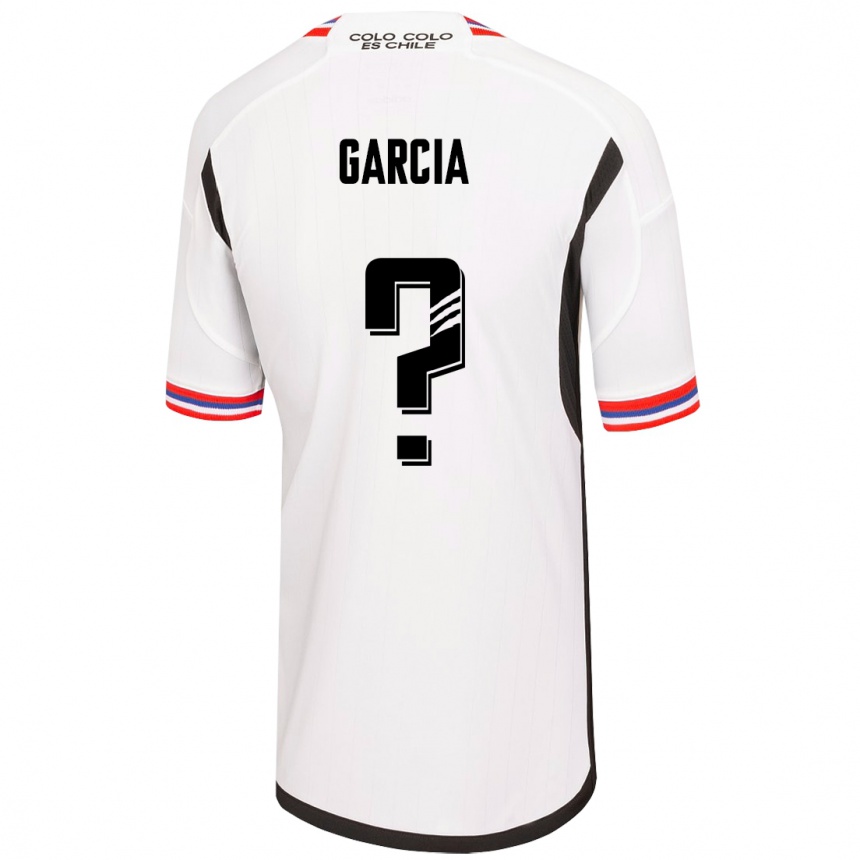 レディースフットボールフランシスコ・ガルシア#0白ホームシャツ2023/24ジャージーユニフォーム