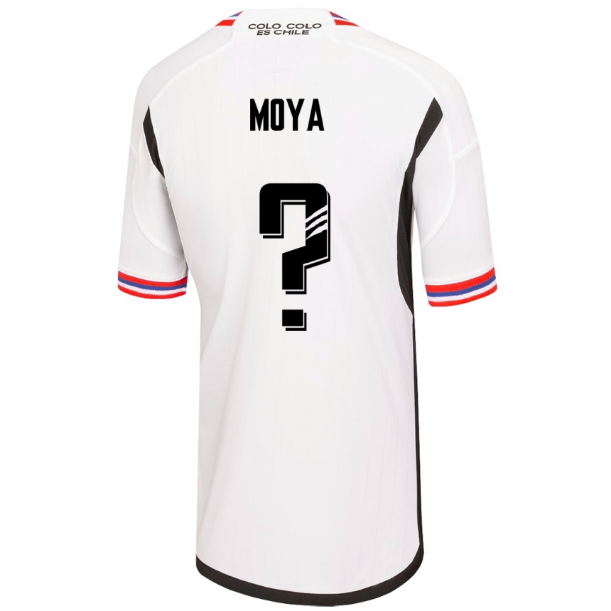 レディースフットボールマティアス・モヤ#0白ホームシャツ2023/24ジャージーユニフォーム