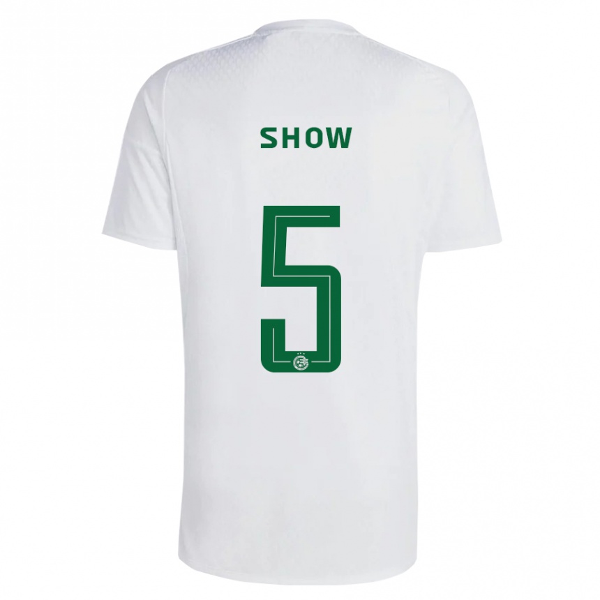 レディースフットボール見せる#5緑青アウェイシャツ2023/24ジャージーユニフォーム