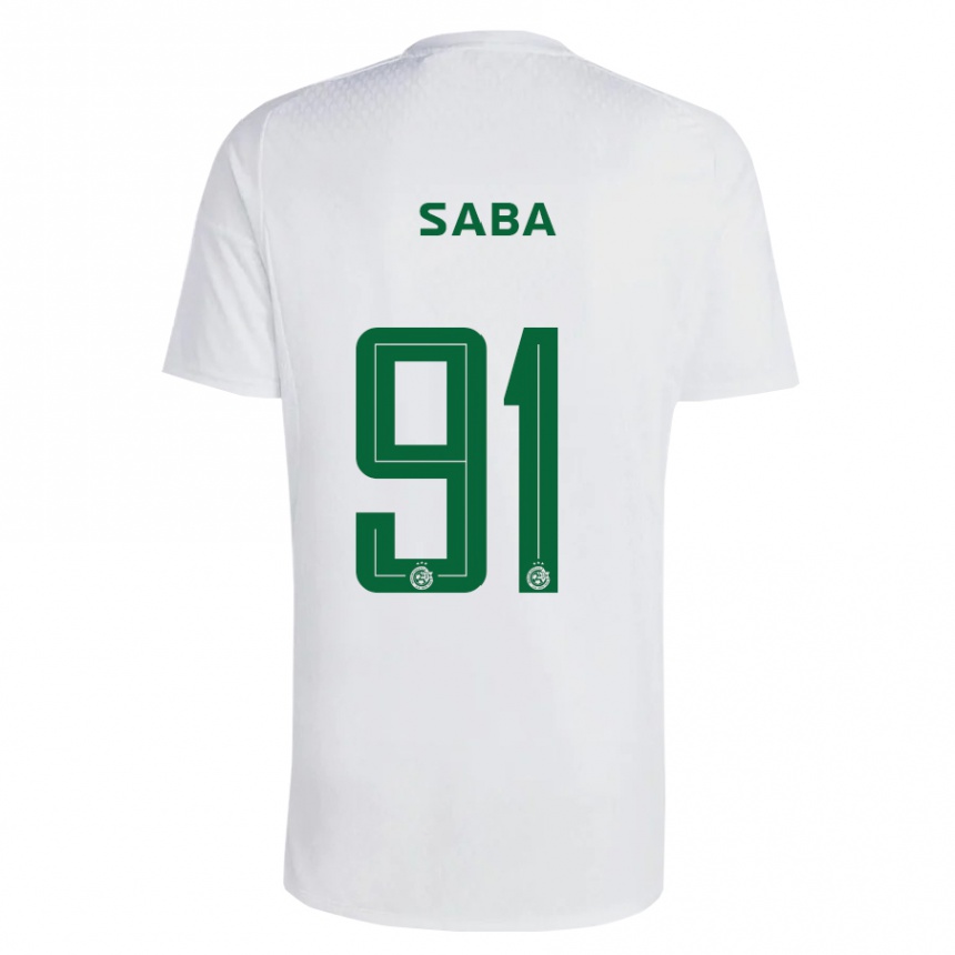 レディースフットボールディア・サバ#91緑青アウェイシャツ2023/24ジャージーユニフォーム