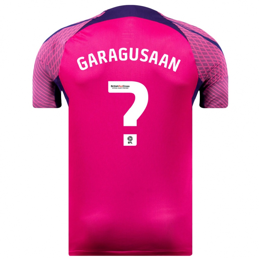 レディースフットボールフィン・ガラグサン#0紫アウェイシャツ2023/24ジャージーユニフォーム