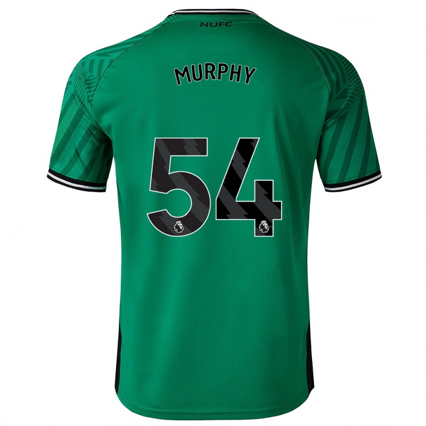 レディースフットボールアレックス・マーフィー#54緑アウェイシャツ 