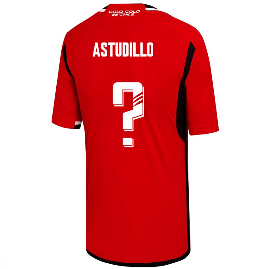 レディースフットボールジェラル・アストゥディロ#0赤アウェイシャツ2023/24ジャージーユニフォーム