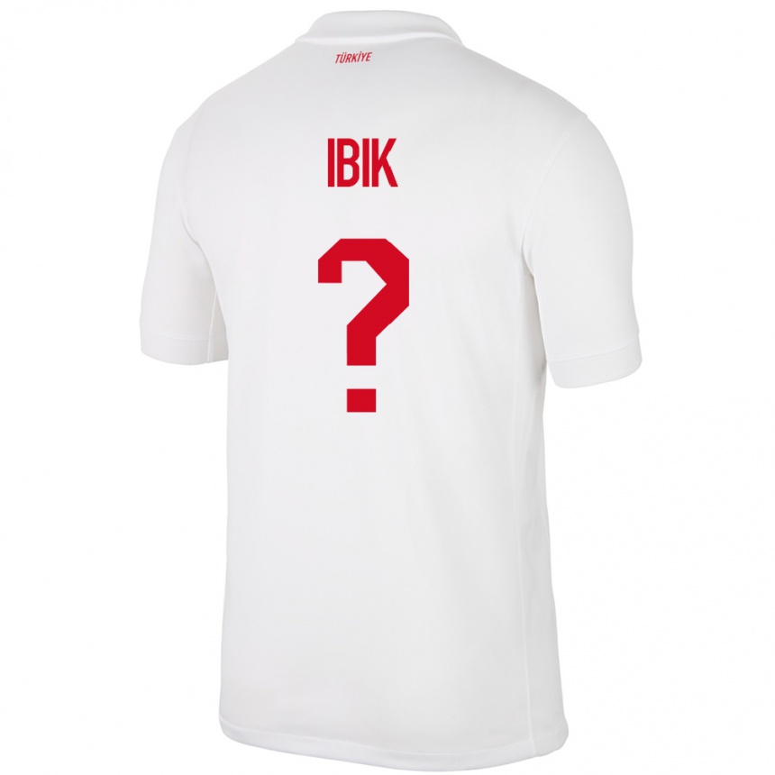 レディースフットボールトルコAda İbik#0白ホームシャツ24-26ジャージーユニフォーム