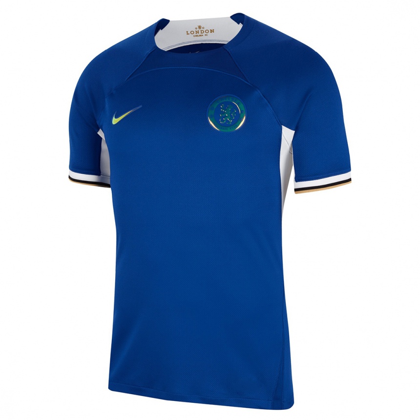 メンズフットボールブノワ・バディアシル#5青ホームシャツ2023/24ジャージーユニフォーム