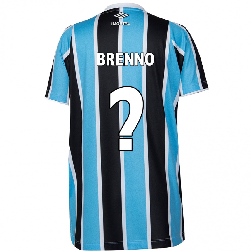 メンズフットボールBrenno#0青 黒 白ホームシャツ2024/25ジャージーユニフォーム