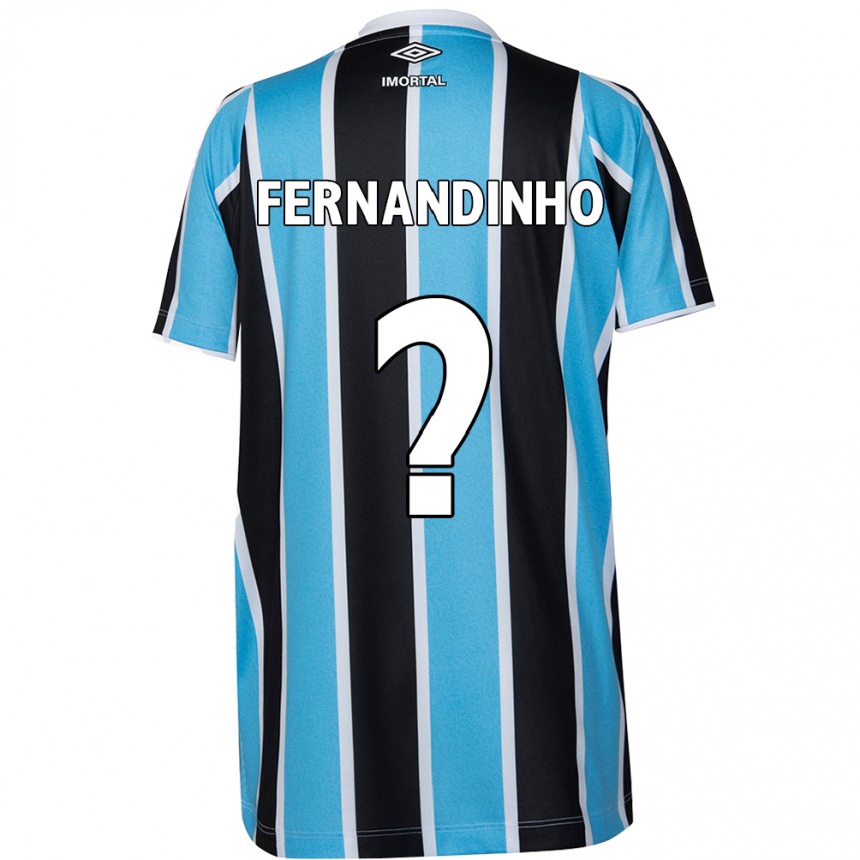 メンズフットボールFernandinho#0青 黒 白ホームシャツ2024/25ジャージーユニフォーム