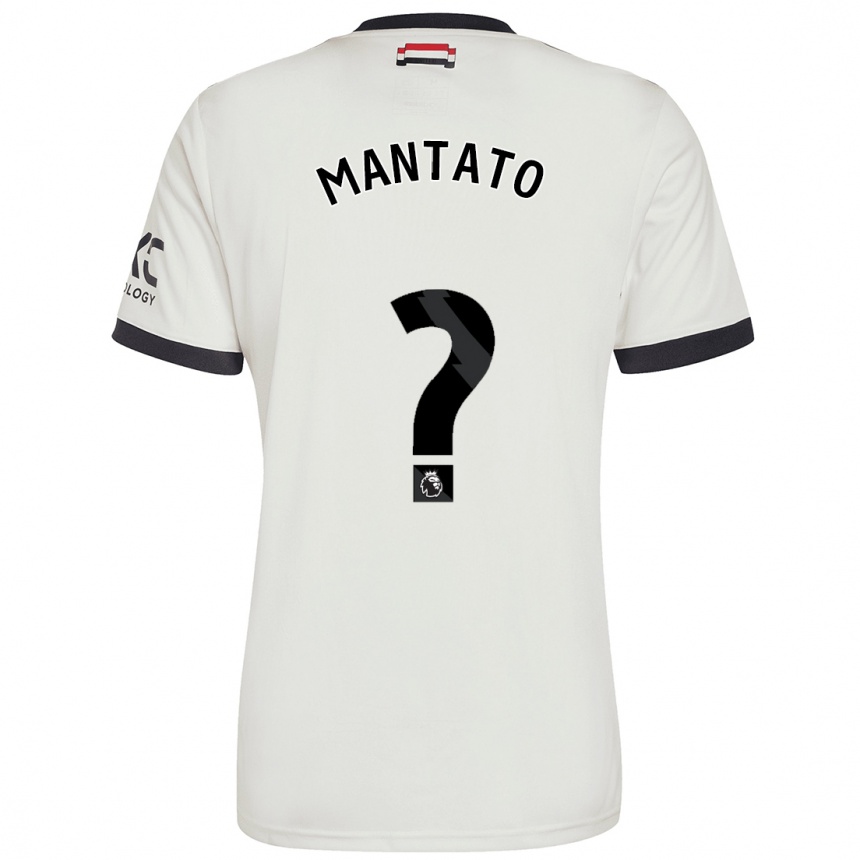 キッズフットボールBendito Mantato#0オフホワイトサードユニフォームシャツ2024/25ジャージーユニフォーム