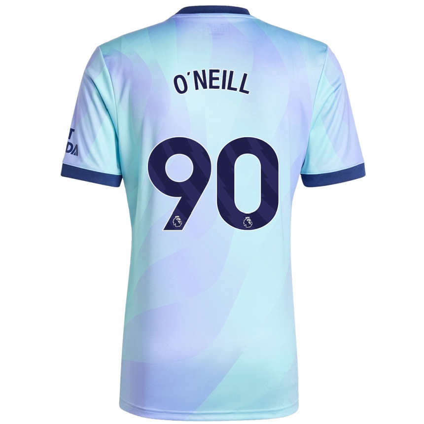 キッズフットボールCeadach O'neill#90アクアサードユニフォームシャツ2024/25ジャージーユニフォーム