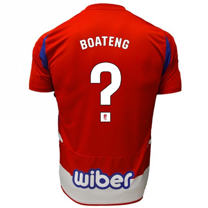 メンズフットボールRobin Boateng#0赤 白 青ホームシャツ2024/25ジャージーユニフォーム