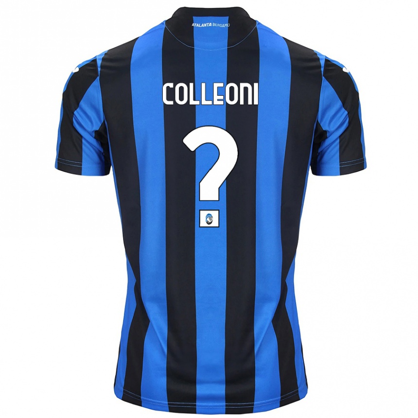 レディースフットボールGiorgio Colleoni#0青黒ホームシャツ2024/25ジャージーユニフォーム