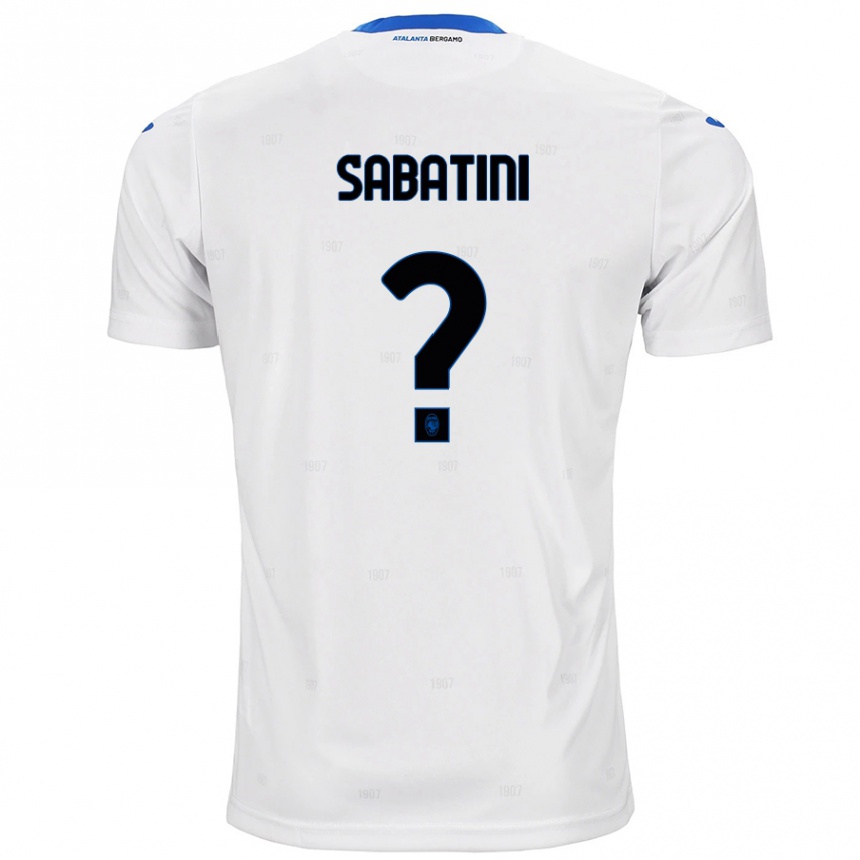 レディースフットボールCarlo Sabatini#0白アウェイシャツ2024/25ジャージーユニフォーム