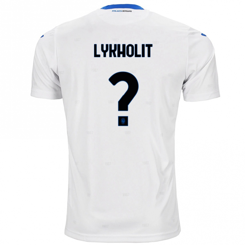 レディースフットボールIvan Lykholit#0白アウェイシャツ2024/25ジャージーユニフォーム