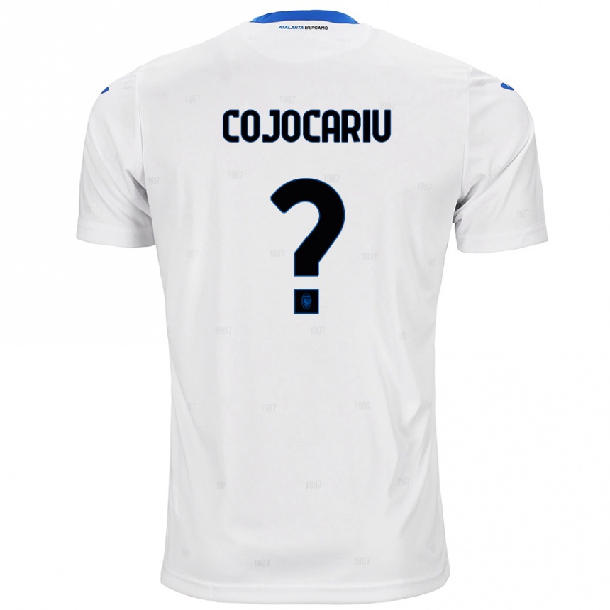 レディースフットボールRaul Cojocariu#0白アウェイシャツ2024/25ジャージーユニフォーム