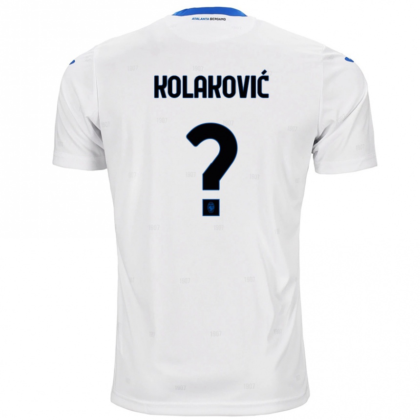 レディースフットボールVinko Kolaković#0白アウェイシャツ2024/25ジャージーユニフォーム