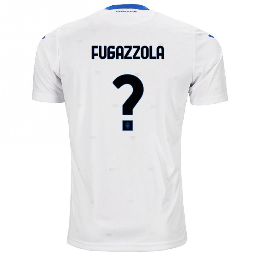 レディースフットボールMarcello Fugazzola#0白アウェイシャツ2024/25ジャージーユニフォーム