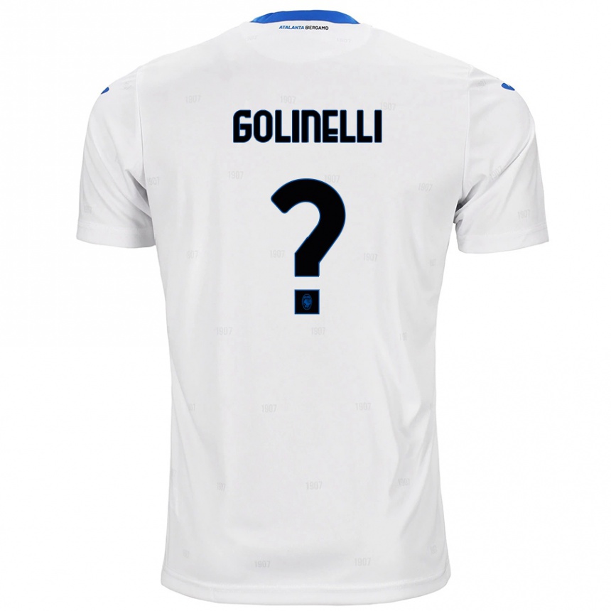 レディースフットボールMartino Golinelli#0白アウェイシャツ2024/25ジャージーユニフォーム