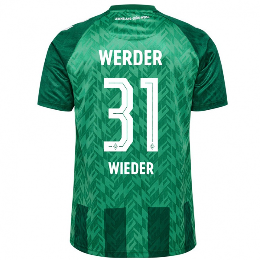 キッズフットボールVerena Wieder#31緑ホームシャツ2024/25ジャージーユニフォーム